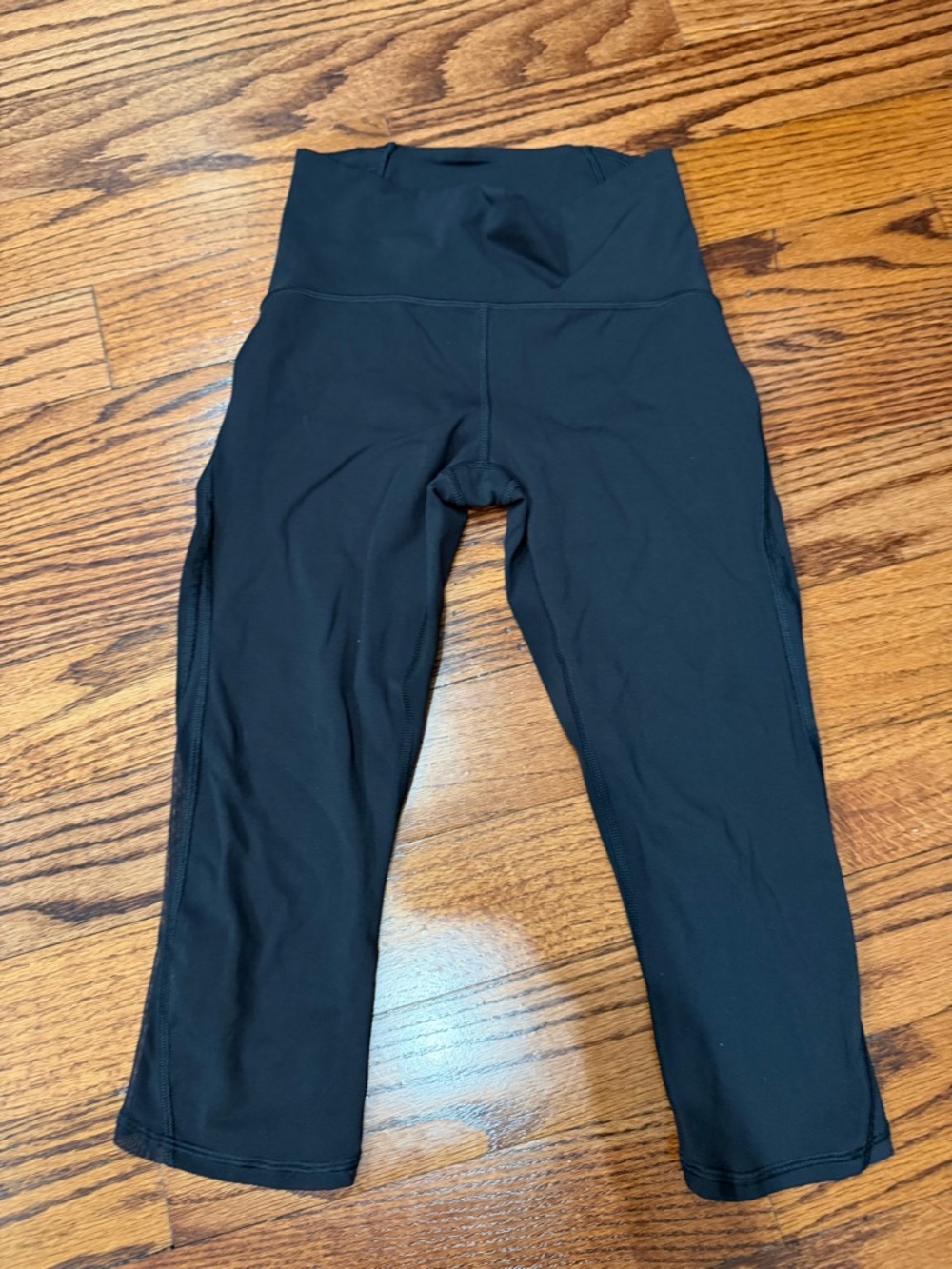 lululemon athletica Black High-Rise Capri Leggings